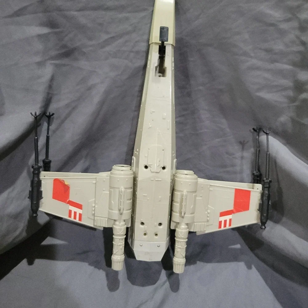 Star Wars Vintage ESB Battle Damaged X-Wing Fighter Kenner 1983 NOT Working